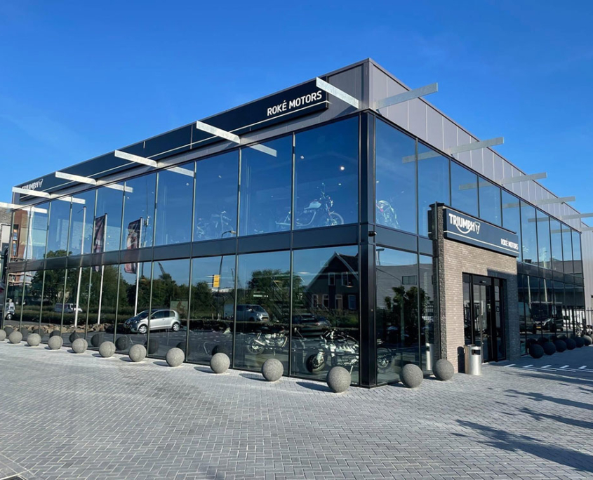 Utiliteitsbouw Bedrijfspand Mijdrecht Roké Motors